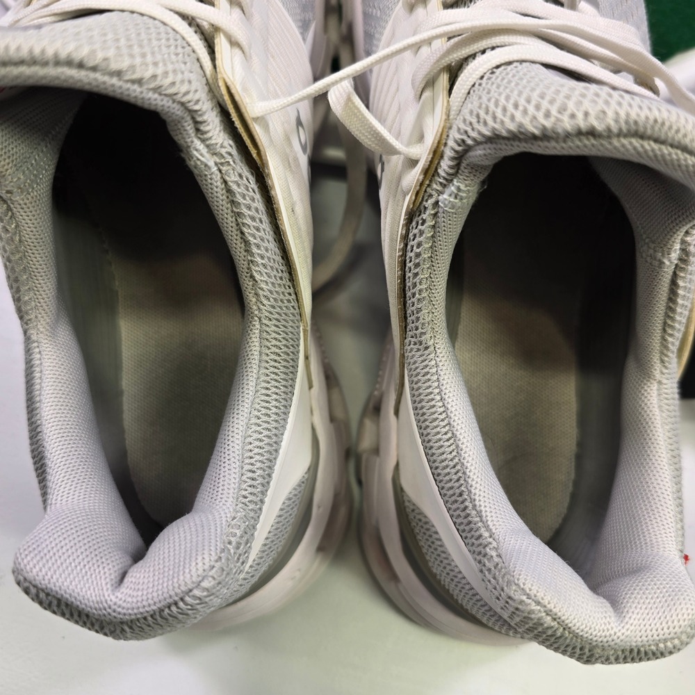 On Cloudswift Running Shoes Womens 8.5 Grey White Helion Training 41.99579 - Picture 11 of 12